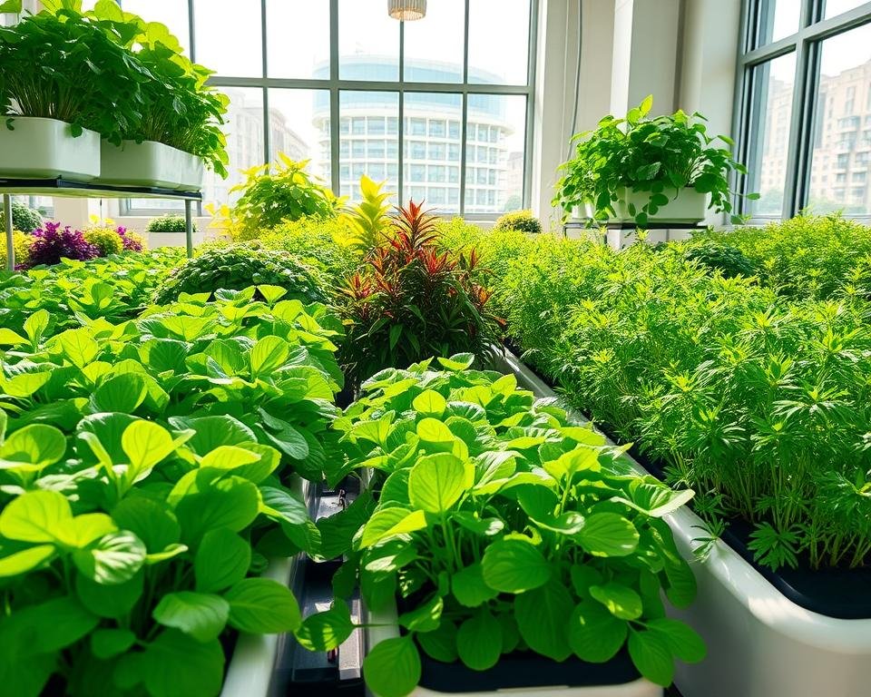 Indoor Leafy Greens Growing Environment Indoor Leafy Greens Growing Environment