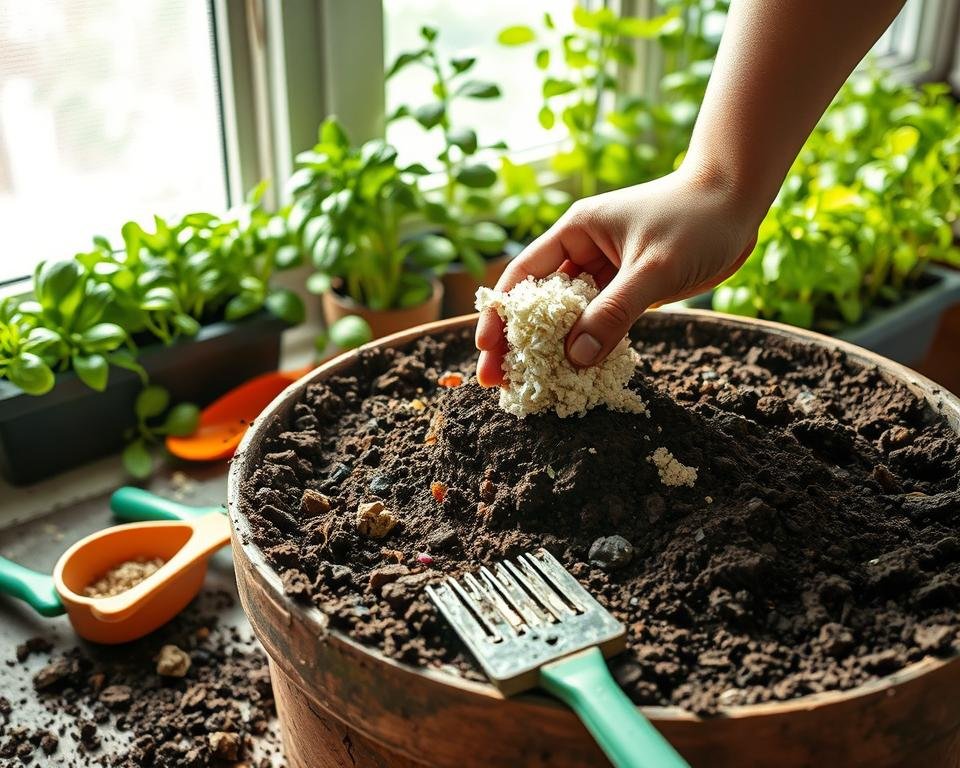 Indoor Vegetable Container Gardening Soil Preparation Indoor Vegetable Container Gardening Soil Preparation