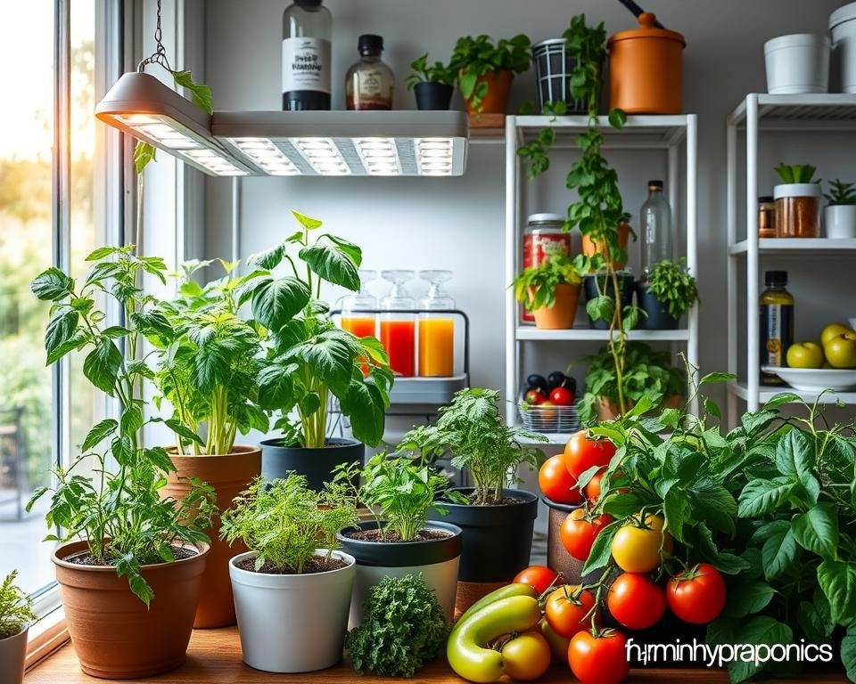 Indoor Vegetable Gardening Setup Indoor Vegetable Gardening Setup