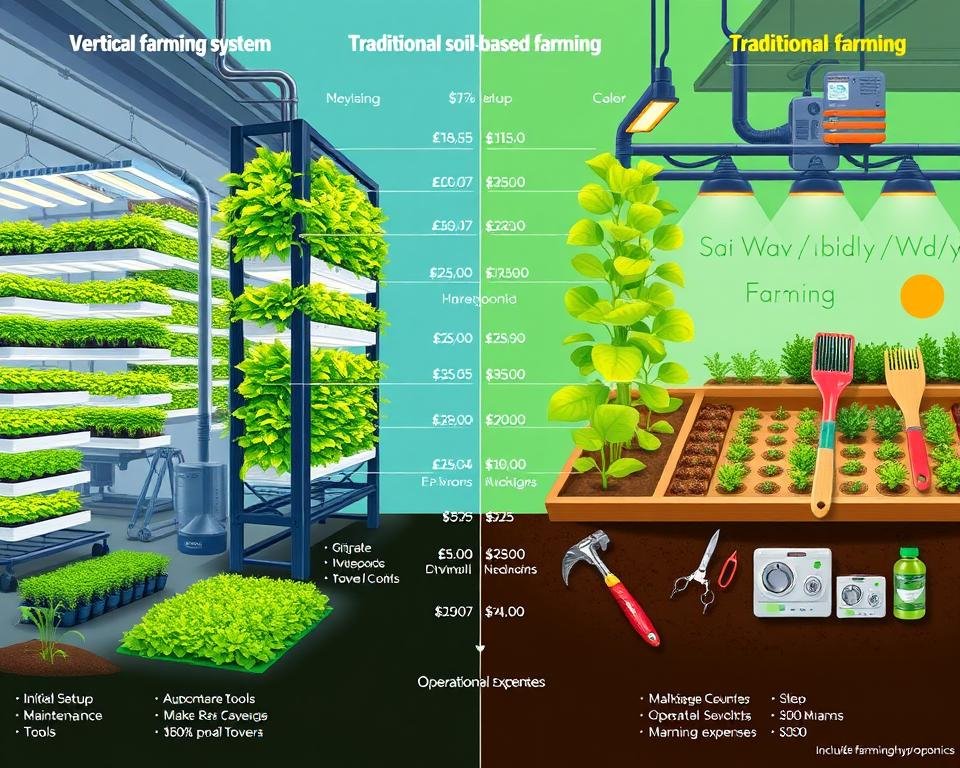 Vertical Farming Cost Comparison Vertical Farming Cost Comparison