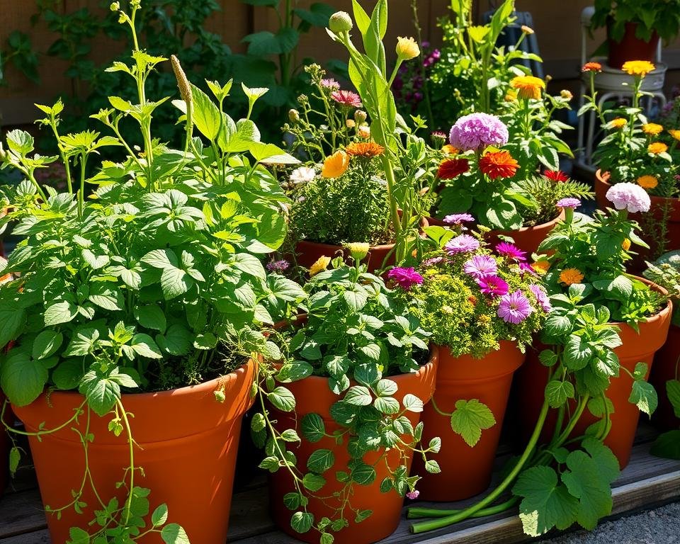 Companion Planting in Container Gardens Companion Planting in Container Gardens