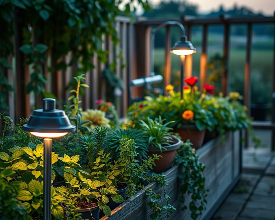 Container Garden Lighting Design Container Garden Lighting Design