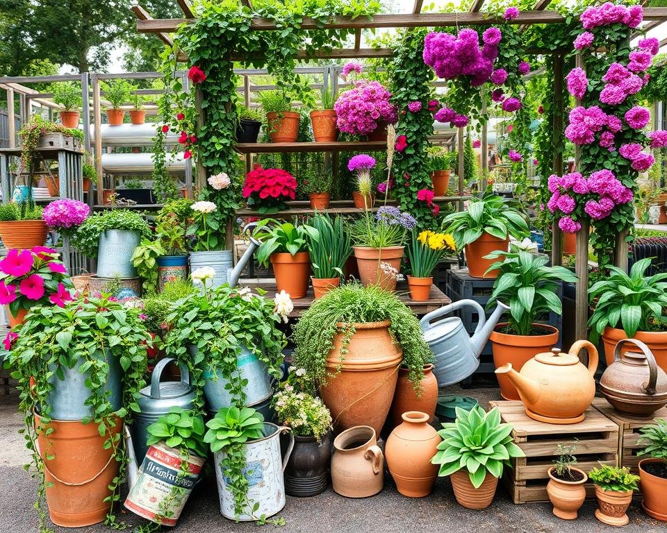 Creative Container Garden Design Creative Container Garden Design