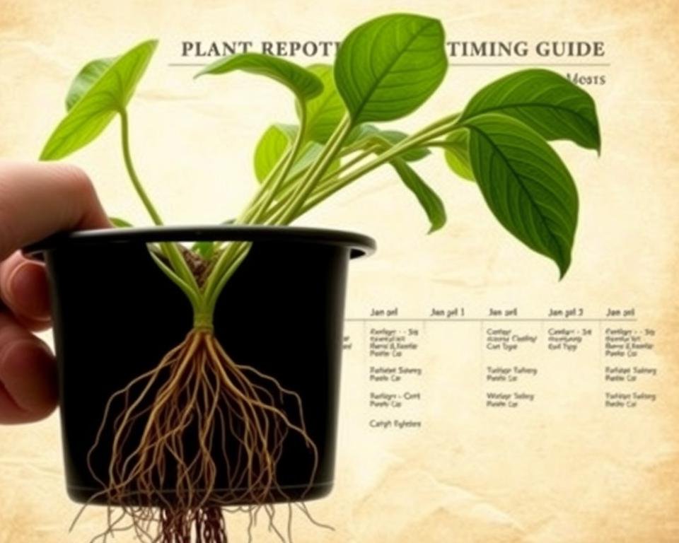 Plant Repotting Timing Guide Plant Repotting Timing Guide