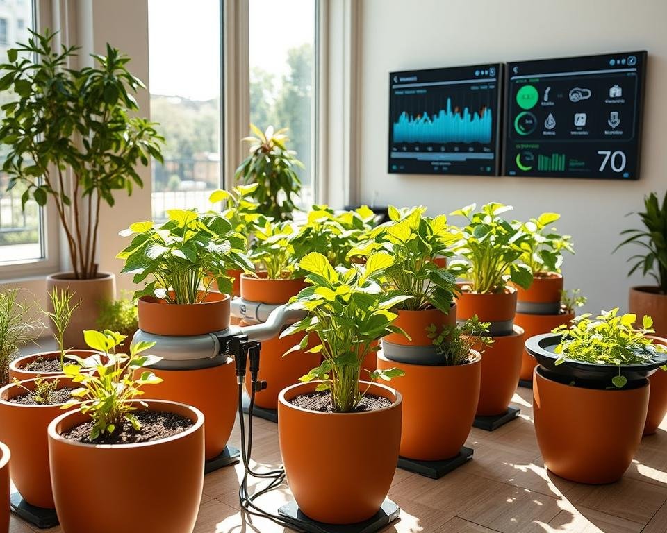 Self-Watering Container Garden Technology Self-Watering Container Garden Technology