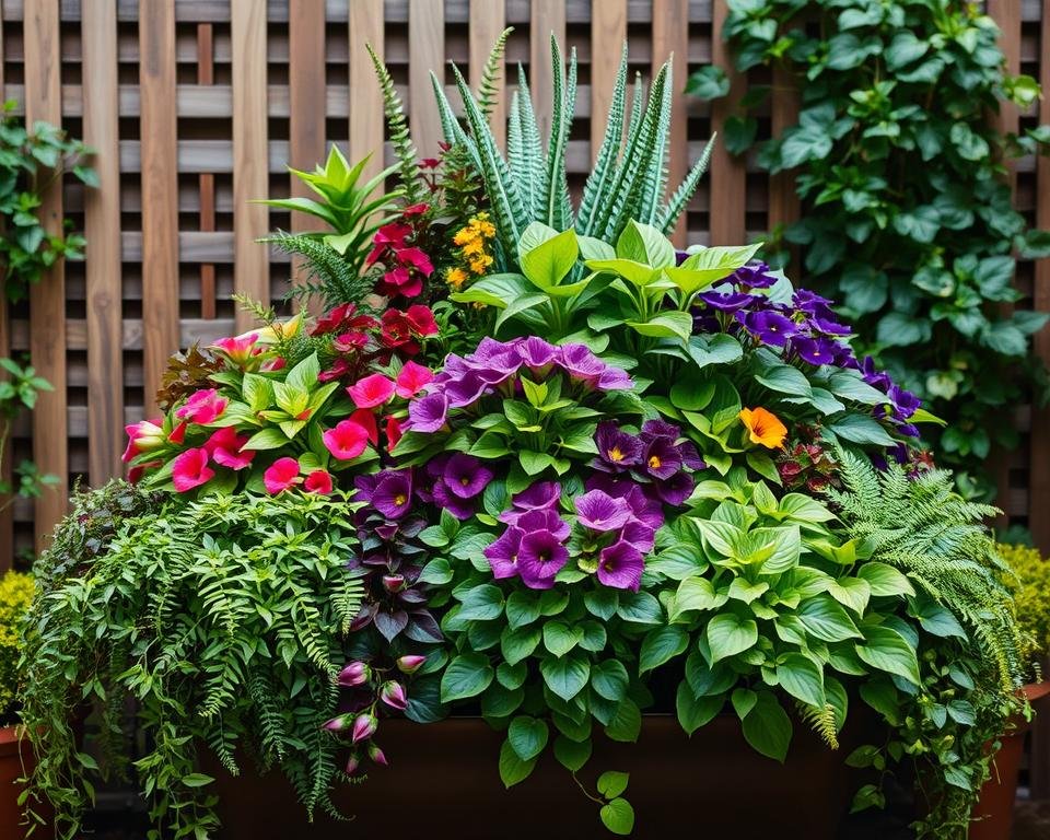 Shade Container Garden Design Shade Container Garden Design