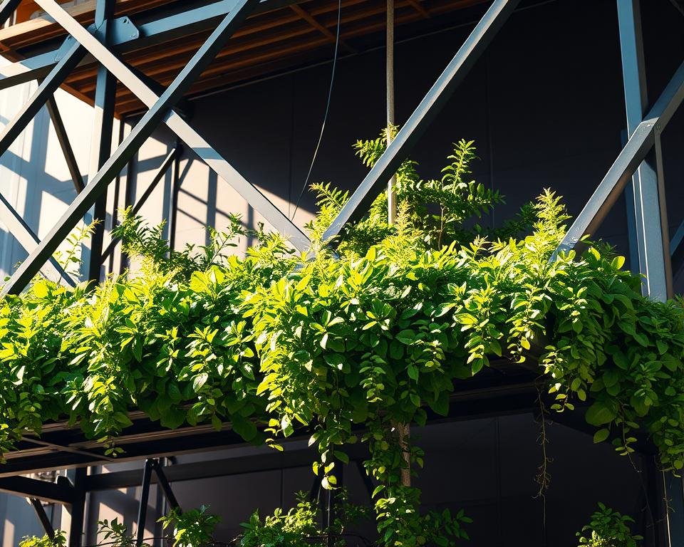 Vertical Garden Design and Steel Framing Vertical Garden Design and Steel Framing