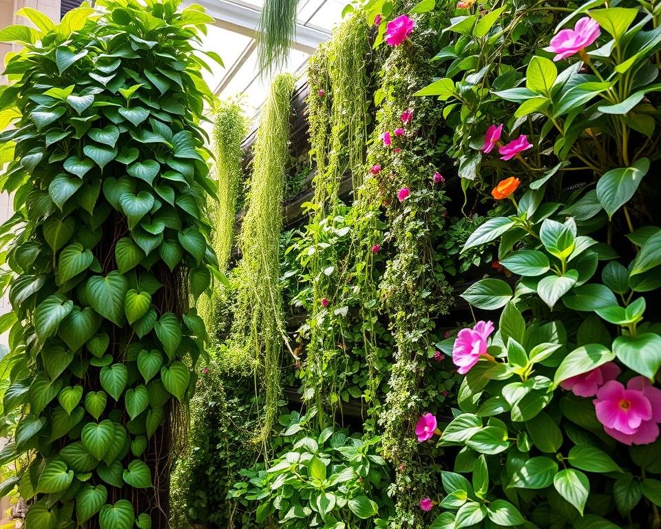 Vertical Garden Plant Selection