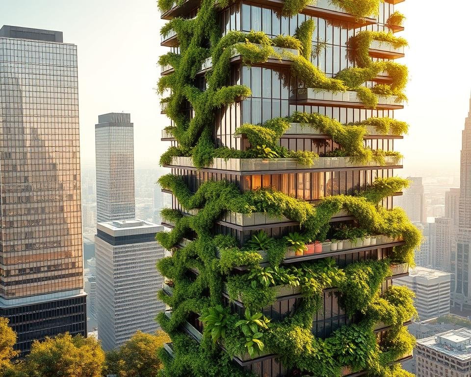 Vertical Garden Skyscraper Design