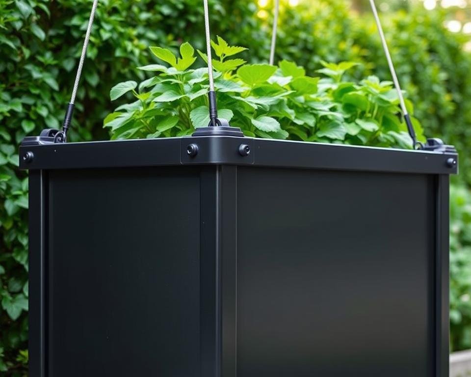 Wind-Resistant Container Garden Setup Wind-Resistant Container Garden Setup