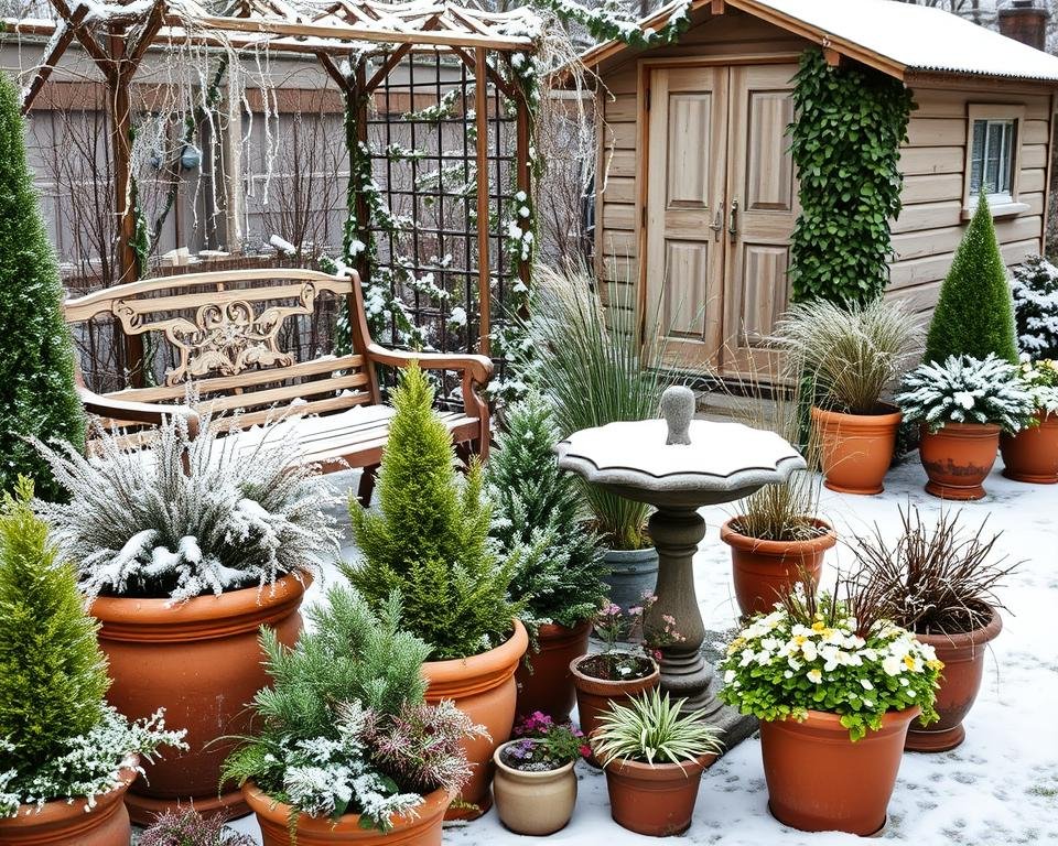 Winter-Hardy Garden Containers Winter-Hardy Garden Containers
